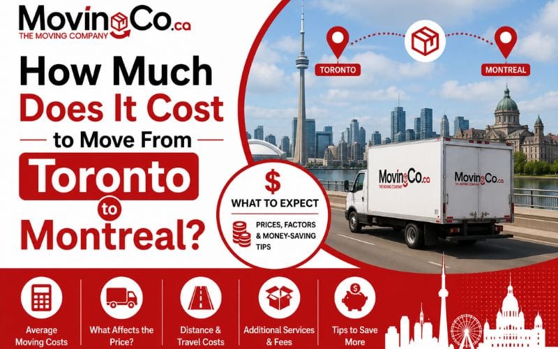 How Much Does It Cost to Move From Toronto to Montreal
