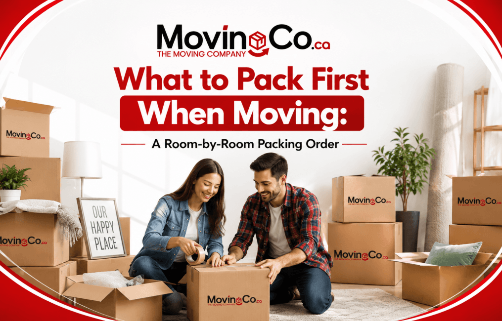 What to Pack First When Moving A Room-by-Room Packing Order