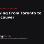 Moving From Toronto to Vancouver